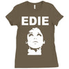 edie sedgwick retro Ladies Fitted T-Shirt