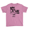 ride the wave california Youth Tee