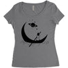 On The Moon Women's Triblend Scoop T-shirt