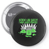 screw lab safety i want super powers Pin-back button