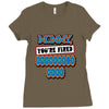 mommy, you're fired grandma's Ladies Fitted T-Shirt