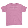 can you see my balls sports football basketball Youth Tee