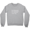 i'm a programmer computer code Crewneck Sweatshirt