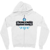 heisenberg crystal meth Zipper Hoodie
