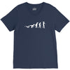 icke evolution t shirt   funny V-Neck Tee