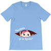 August Peeking Out Baby Girl in Spanish T-Shirt