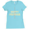 happy festivus Ladies Fitted T-Shirt
