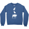 duck duck moose funny Crewneck Sweatshirt
