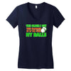 funny golf the older i get, ideal gift, birthday present Women's V-Neck T-Shirt