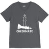 CheckMate, Chess Pawn,Chess Lover V-Neck Tee