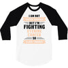 I am Not Super Woman But I'm Fighting Uterine Cancer So Close Enough 3/4 Sleeve Shirt
