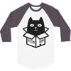cats love boxes 3/4 Sleeve Shirt
