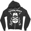 captain 'merica Zipper Hoodie