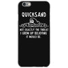 quicksand not exactly the threat i grew up believing it would be iPhone 6/6s Case