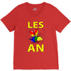 gay pride parade lgbt lesbian gay bi trans queer pan light V-Neck Tee