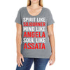 spirit, mind, soul pt Ladies Curvy T-Shirt