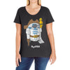 arr2d2 Ladies Curvy T-Shirt