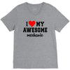 i love my awesome mechanic V-Neck Tee