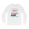 A February Girl Like A Flowers Long Sleeve Shirts