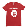 socrates brazil 70s football world cup legend retro Ladies Fitted T-Shirt