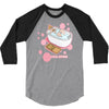 clean eating 3/4 Sleeve Shirt