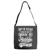 Don't Be Jealous I Know My Wife Is Smokin' Hot but She Can't Help It Adjustable Strap Totes
