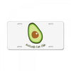 avocado fan club License Plate
