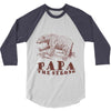 papa the strong 3/4 Sleeve Shirt