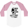 Who the Fook Is That Guy, McGregor VS Alvarez 3/4 Sleeve Shirt