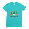 Cactus Ladies Fitted T-Shirt