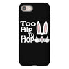 too hip to hop   bunny easter iPhone 8