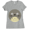 totoro Ladies Fitted T-Shirt