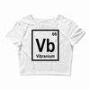 Vibranium Crop Top