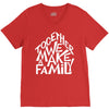 together we make a family 2 V-Neck Tee