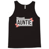 blessed aunitie with flower white color Tank Top