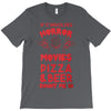 horror movies, pizza and beer T-Shirt