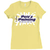 pete's painting Ladies Fitted T-Shirt