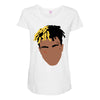 abstract design of xxxtentacion Maternity Scoop Neck T-shirt