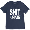 shit happens V-Neck Tee