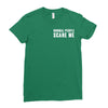 Normal People Scare Me Ladies Fitted T-Shirt
