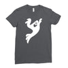 fun ghost Ladies Fitted T-Shirt