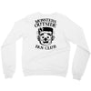 monsters outside fan club back Crewneck Sweatshirt