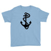 anchor sailor t shirt fashion cross top tee nautical tshirt retro tatt Youth Tee