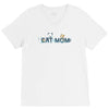 cat mom V-Neck Tee