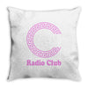 Radio Club Throw Pillow