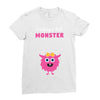 Creating a Lil Monster Baby Girl Ladies Fitted T-Shirt