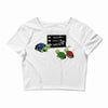 school Crop Top