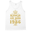kings are born in 1986 Tank Top