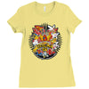 pokemon style dodge ball league Ladies Fitted T-Shirt