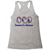 ocd obsessive cat disorder Racerback Tank